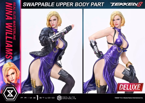 TEKKEN 8 Prime 1 Studio Nina Williams Licensed Resin Statue 3