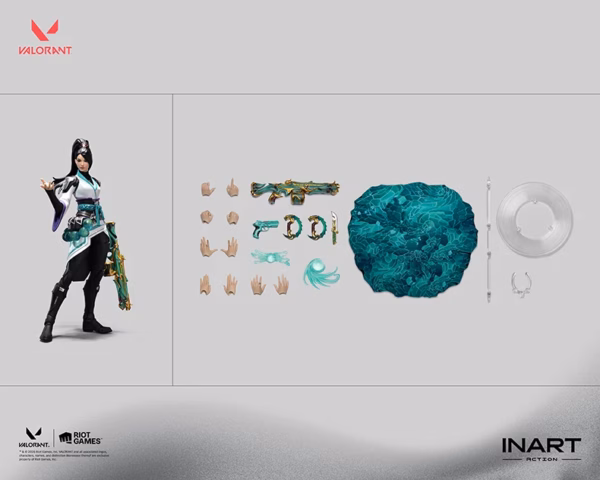 Valorant Inart Action Viper x Sage Action Figure 0