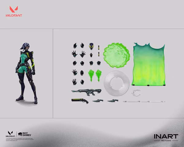 Valorant Inart Action Viper x Sage Action Figure