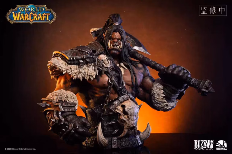 World of Warcraft Infinity Studio X Blizzard Entertainment Grommash Hellscream Bust Licensed Resin Statue