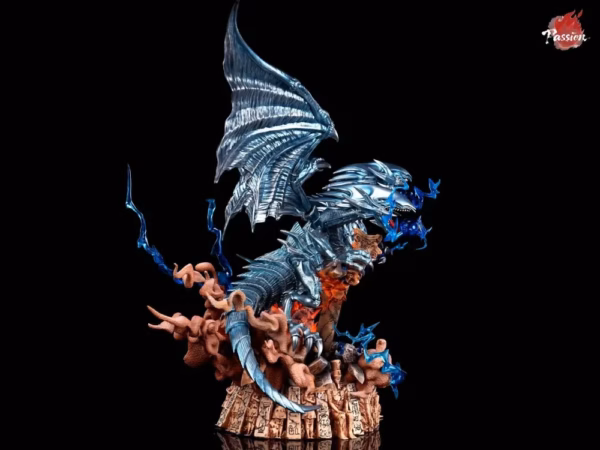 YuGiOh Passion Studio BlueEyes Ultimate Dragon Resin Statue 2