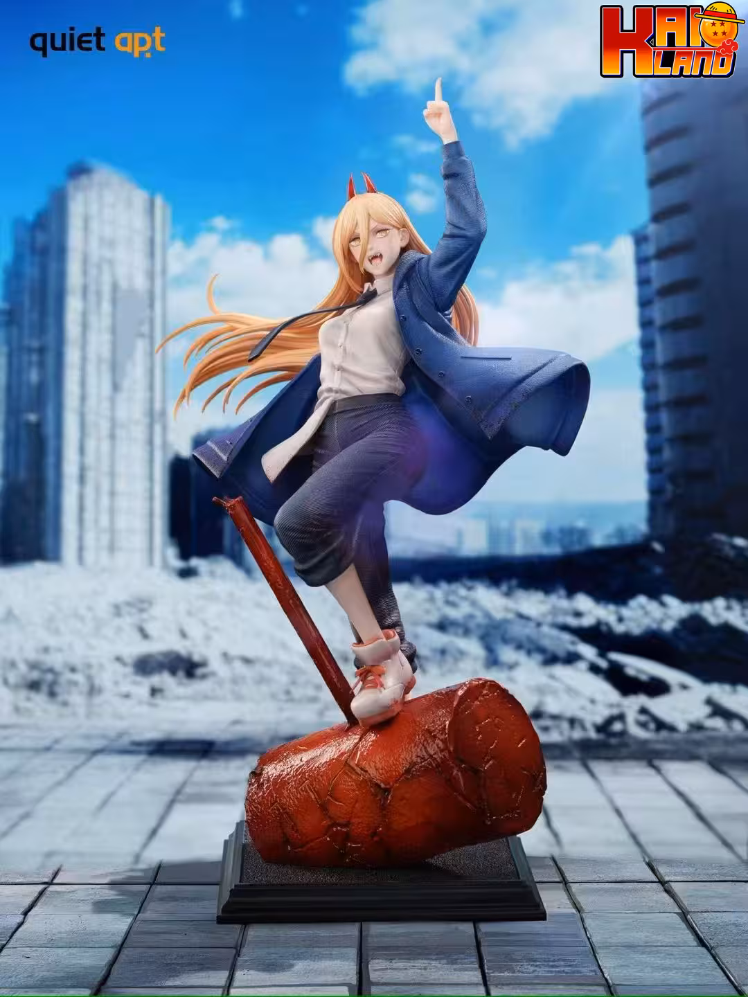 Chainsaw Man QuietArt Studio Power Resin Statue