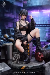 Original Sacred Relic Studio Raven Resin Statue