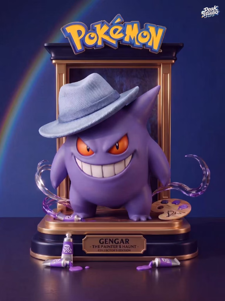 Pokémon Peak Studio Gengar Resin Statue