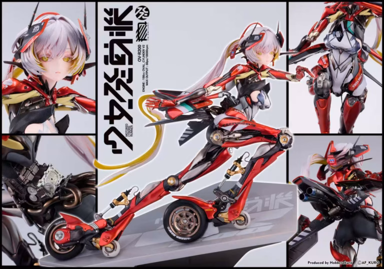 Shojo Hatsudoki HobbySakura × Skin Studio OV R200 Warped circle Resin Statue