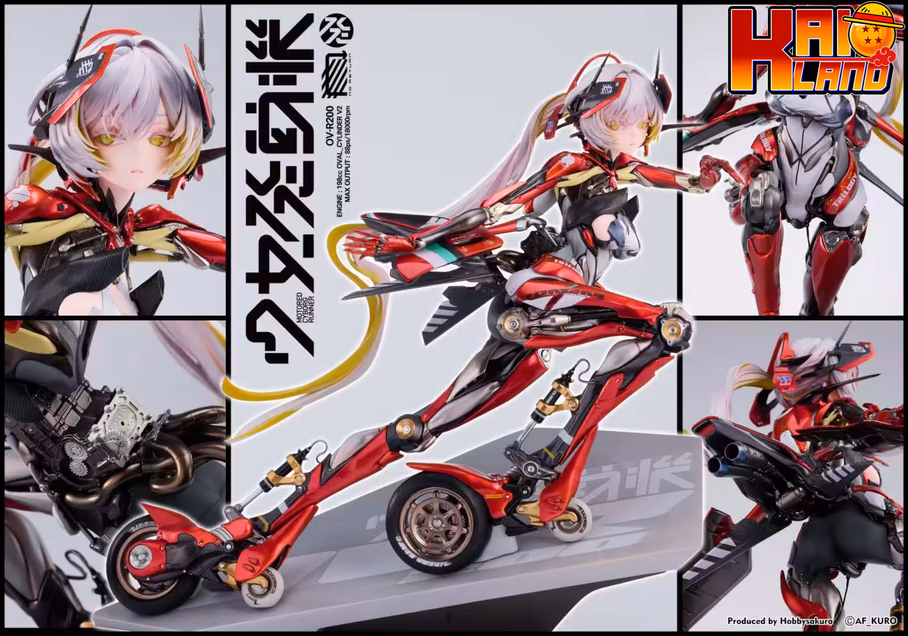 Shojo Hatsudoki HobbySakura × Skin Studio OV R200 Warped circle Resin Statue