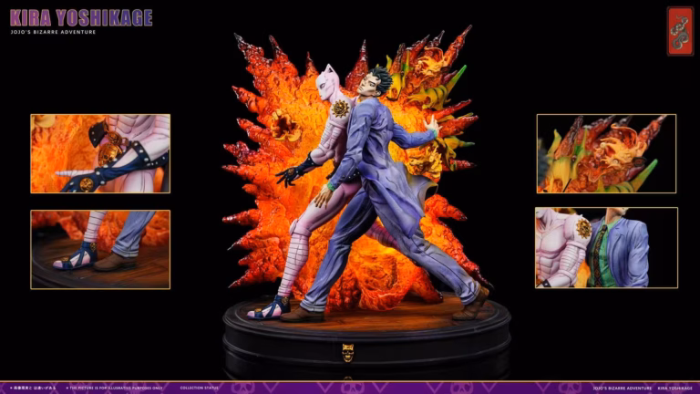 JoJos Bizarre Adventure Meraki Studio Yoshikage Kira Resin Statue