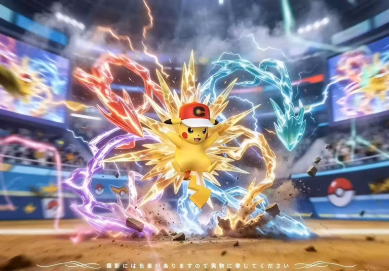 Pokémon 61 Studio Volt Pikachu Resin Statue