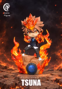 Katekyo Hitman Reborn IF Studio Tsunayoshi Sawada Resin Statue