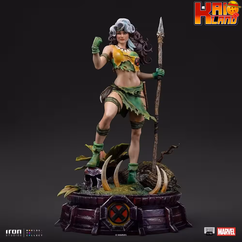 Marvel Comics Iron Studios Rogue Savage Land Unleashed Resin Statue
