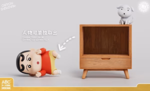 Crayon Shinchan ABC Studio Shin chan Resin Statue