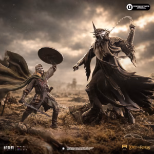 The Lord of the Rings Iron Studios Eowyn vs Witch King Deluxe Resin Statue