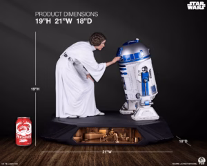 Star Wars Premium Collectibles Studio Princess Leia Resin Statue