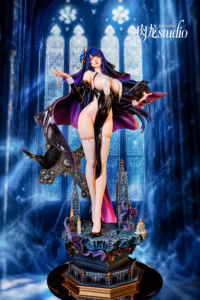 Genshin Impact Rou Long Studio Raiden Shogun Resin Statue