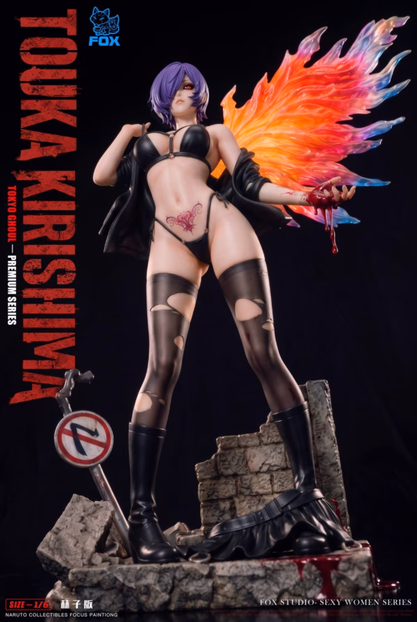imgi 79 FOX STUDIO Tokyo Ghoul Touka Kirishima 16 Scale TOPGK Resin Statue 6 scaled 1